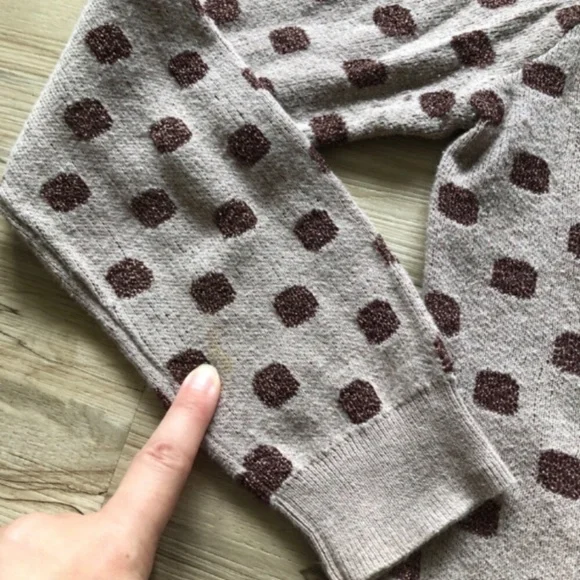 Metallic Holiday Festive Old Navy Button Up Cardigan - Picture 3 of 8